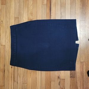 Loft blue skirt 00